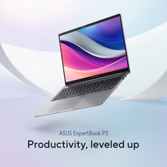 ASUS ExpertBook P3 P3605CVA-MB0170X Intel® Core™ i7 i7-13620H Ordinateur portable 40,6 cm (16") WUXGA 32 Go DDR5-SDRAM 1 To SSD Wi-Fi 6 (802.11ax) Windows 11 Pro US International Gris