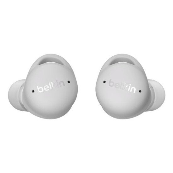 Belkin SoundForm Isolate Casques Sans fil Ecouteurs Appels/Musique/Sport/Au quotidien USB Type-C Bluetooth Gris
