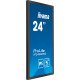 iiyama PROLITE Carte A numérique 61 cm (24") LED 600 cd/m² Full HD Noir Écran tactile