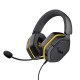 Trust 25784 casque Avec fil Arceau Gaming Noir, Jaune
