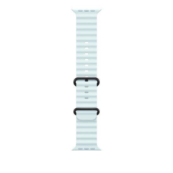 Apple MYP83ZM/A accessoire intelligent à porter sur soi Bande Bleu Fluoroélastomère, Titane Apple MYP83ZM/A accessoire intelligent à porter sur soi Bande Bleu Fluoroélastomère, Titane