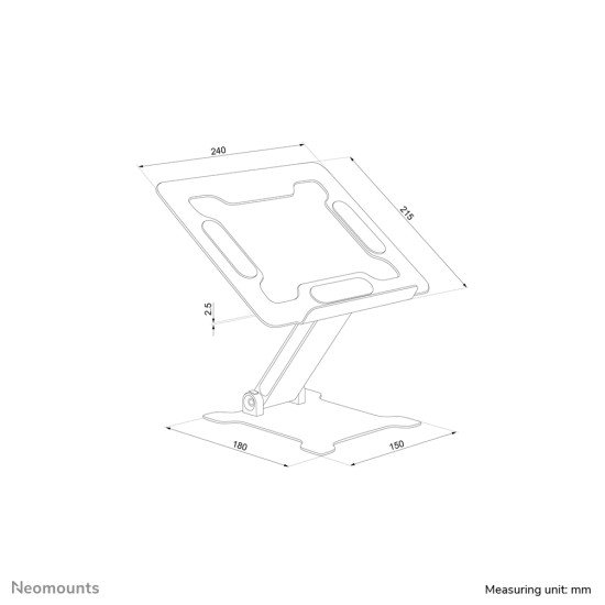 Neomounts support pliable pour ordinateur portable