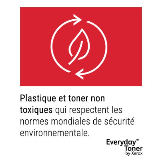 Toner Everyday™ _OEM_NAME_ Noir de Xerox compatible avec HP 80X (CF280X), Grande capacité