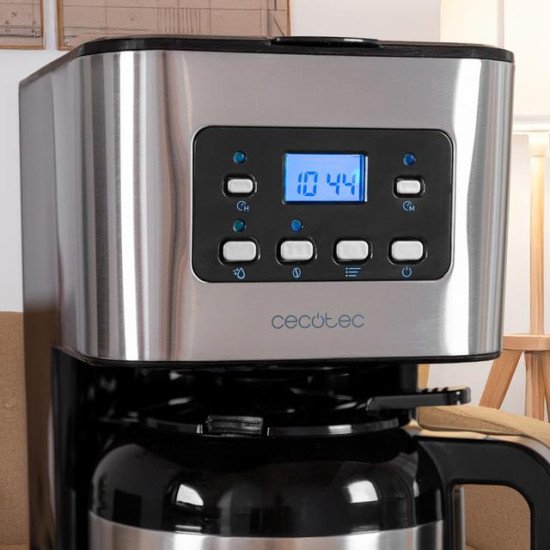 Cecotec Coffee 66 Drop & Thermo Time Entièrement automatique Machine à café filtre 1,2 L