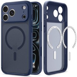 Spigen Ultra Hybrid (MagFit) coque de protection pour téléphones portables 16 cm (6.3") Housse Bleu foncé
