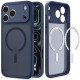 Spigen Ultra Hybrid (MagFit) coque de protection pour téléphones portables 16 cm (6.3") Housse Bleu foncé