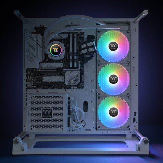 Thermaltake TH420 V2 ARGB Carte-mère Kit de refroidissement du liquide Blanc 1 pièce(s)