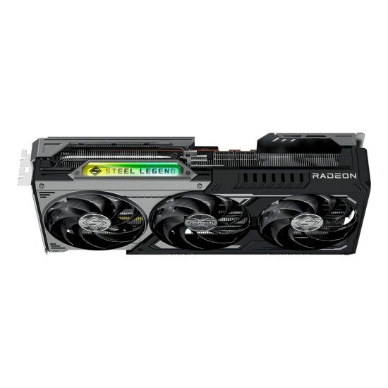 Asrock Radeon RX 9070 XT Steel Legend Dark AMD 16 Go GDDR6