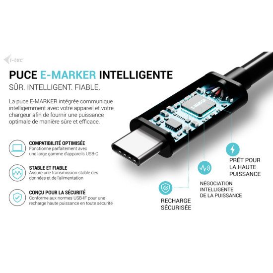 i-tec USB-C Charging Cable 1.8m