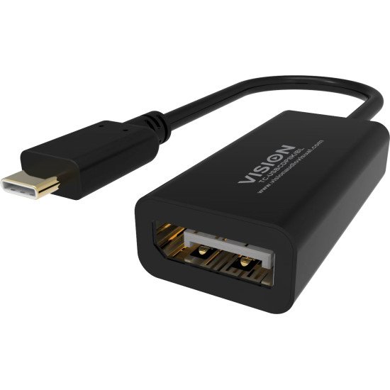 Vision TC-USBCDP8K/BL carte et adaptateur d'interfaces DisplayPort
