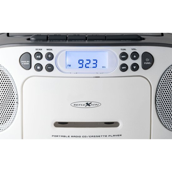 Reflexion RCR2260 Portable Blanc, Gris