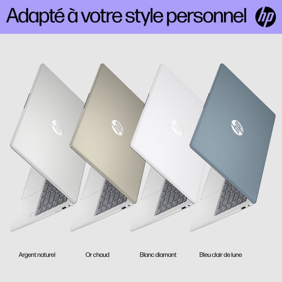 HP 14-ep0752nb Intel® Core™ i5 i5-1334U Ordinateur portable 35,6 cm (14") Full HD 8 Go DDR4-SDRAM 512 Go SSD Wi-Fi 6 (802.11ax) Windows 11 Home Argent