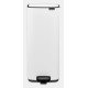 Brabantia Bo Pedal Bin 30 L Rectangulaire Acier Blanc