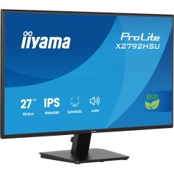 iiyama ProLite X2792HSU-B1 écran PC 68,6 cm (27") 1920 x 1080 pixels Full HD LED Noir iiyama ProLite X2792HSU-B1 écran PC 68,6 cm (27") 1920 x 1080 pixels Full HD LED Noir