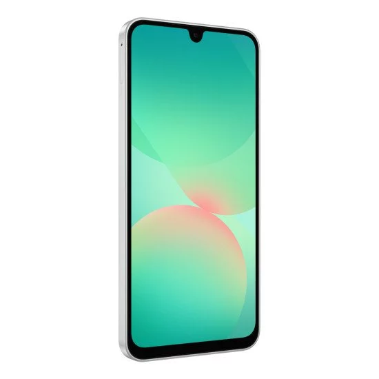 Samsung Galaxy A26 17 cm (6.7") Double SIM Android 15 5G USB Type-C 6 Go 128 Go 5000 mAh Blanc Samsung Galaxy A26 17 cm (6.7") Double SIM Android 15 5G USB Type-C 6 Go 128 Go 5000 mAh Blanc