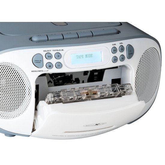 Reflexion RCR2260DAB 24 W DAB+, FM Bleu, Blanc Lecture de MP3
