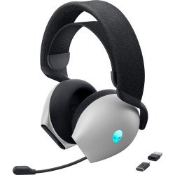 Alienware AW725H Casque Avec fil &sans fil Arceau Gaming USB Type-C Bluetooth Noir, Blanc Alienware AW725H Casque Avec fil &sans fil Arceau Gaming USB Type-C Bluetooth Noir, Blanc