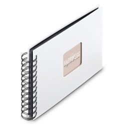Hama 00009845 album photo et protège-page Blanc 50 feuilles 10 x 15 Reliure spiralée