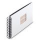Hama 00009845 album photo et protège-page Blanc 50 feuilles 10 x 15 Reliure spiralée