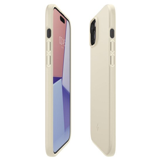 Spigen Thin Fit coque de protection pour téléphones portables 17 cm (6.7") Housse Beige