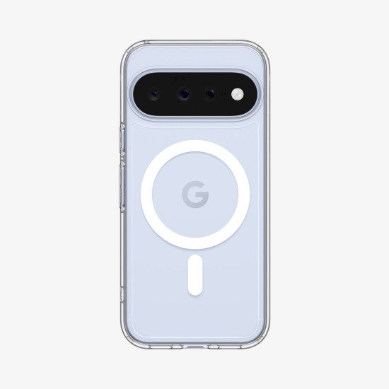 Spigen Ultra Hybrid (Mag Fit) coque de protection pour téléphones portables 16 cm (6.3") Housse Transparent, Blanc