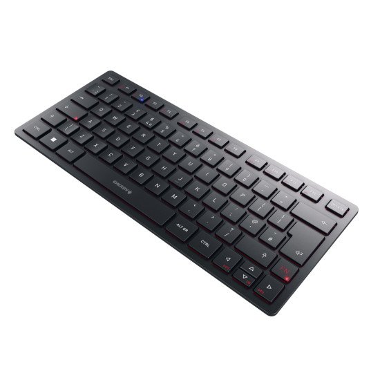 CHERRY KW 9200 MINI clavier RF sans fil + Bluetooth QWERTY Anglais Noir