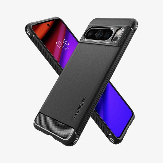 Spigen Rugged Armor coque de protection pour téléphones portables 15,7 cm (6.16") Housse Noir