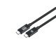 Conceptronic ETTA04B20 câble USB USB4 Gen 3x2 2 m USB C Noir Conceptronic ETTA04B20 câble USB USB4 Gen 3x2 2 m USB C Noir