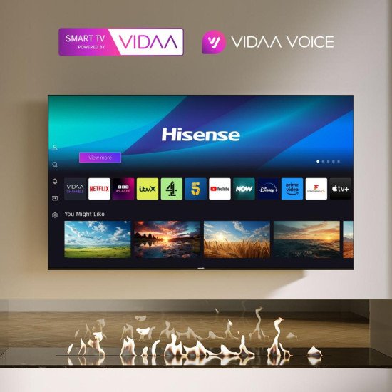 Hisense 75A6N 190,5 cm (75") 4K Ultra HD Smart TV Wifi Noir 350 cd/m²