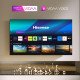 Hisense 75A6N 190,5 cm (75") 4K Ultra HD Smart TV Wifi Noir 350 cd/m²