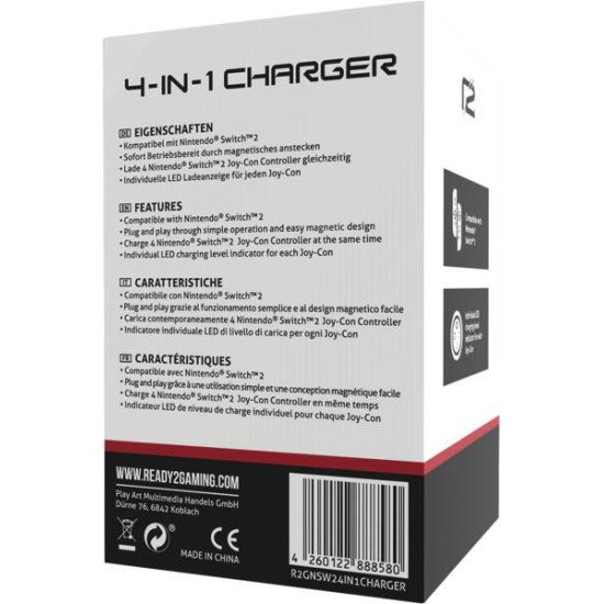GAME R2GNSW24IN1CHARGER accessoire de console de jeux Système de recharge