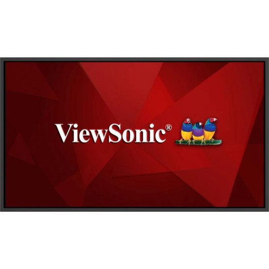Viewsonic CDE43G3-1C Écran d'affichage dynamique Écran plat de signalisation numérique 109,2 cm (43") LCD 500 cd/m² 4K Ultra HD Noir 24/7
