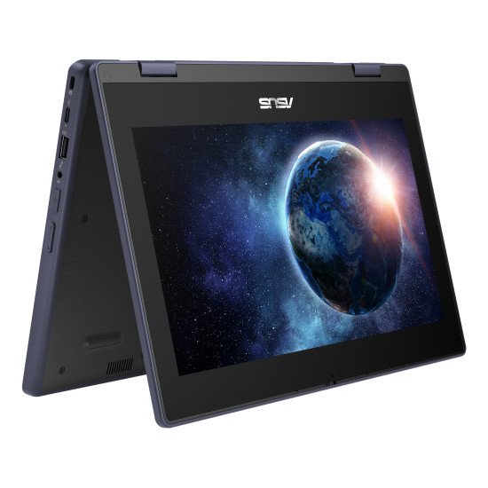 ASUS BR1104FTA-NS0076XA Intel® N N150 Hybride (2-en-1) 29,5 cm (11.6") Écran tactile HD 8 Go LPDDR5-SDRAM 128 Go SSD Wi-Fi 6E (802.11ax) Windows 11 Pro Education Belge Gris