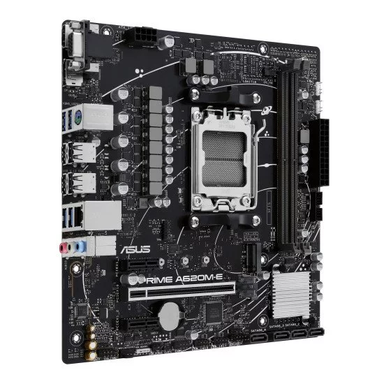 ASUS PRIME A620M-E-CSM AMD A620 Emplacement AM5 micro ATX ASUS PRIME A620M-E-CSM AMD A620 Emplacement AM5 micro ATX