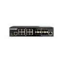 QNAP QSW-M3216R-8S8T commutateur réseau Géré L2/L3 10G Ethernet (100/1000/10000) 1U Noir
