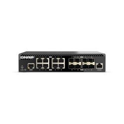 QNAP QSW-M3216R-8S8T commutateur réseau Géré L2/L3 10G Ethernet (100/1000/10000) 1U Noir QNAP QSW-M3216R-8S8T commutateur réseau Géré L2/L3 10G Ethernet (100/1000/10000) 1U Noir