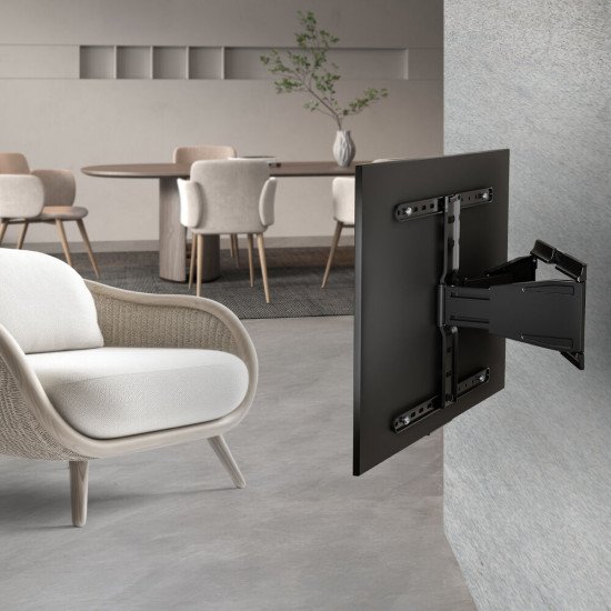 ACT Support mural TV Full Motion, 43« à 90 », ultra mince, VESA