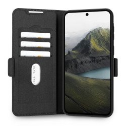 dbramante1928 RE57BL004444 coque de protection pour téléphones portables 17 cm (6.7") Étui avec portefeuille Noir
