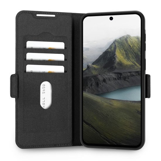 dbramante1928 RE57BL004444 coque de protection pour téléphones portables 17 cm (6.7") Étui avec portefeuille Noir