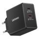Lenovo 40AW065BEU adaptateur de puissance & onduleur Intérieur & extérieur 65 W Noir