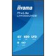 iiyama LH4366UHSB-B1AG Écran d'affichage dynamique Écran plat de signalisation numérique 109,2 cm (43") LCD Wifi 800 cd/m² 4K Ultra HD Noir Intégré dans le processeur Android 24/7