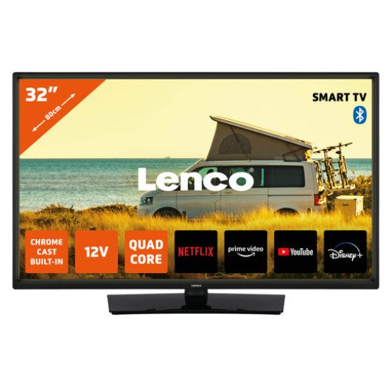 Lenco LED-3263BK 81,3 cm (32") HD Smart TV Noir Lenco LED-3263BK 81,3 cm (32") HD Smart TV Noir