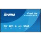 iiyama LH5075UHS-B2AG Écran d'affichage dynamique Écran plat de signalisation numérique 125,7 cm (49.5") LCD Wifi 500 cd/m² 4K Ultra HD Noir Intégré dans le processeur Android 11 24/7