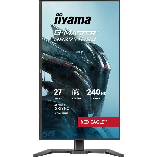 iiyama GB2771HSU-B1 écran PC 68,6 cm (27") 1920 x 1080 pixels Full HD Noir
