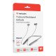 Verbatim TruSound ANC Casque Sans fil Minerve Musique/Quotidien Bluetooth Gris