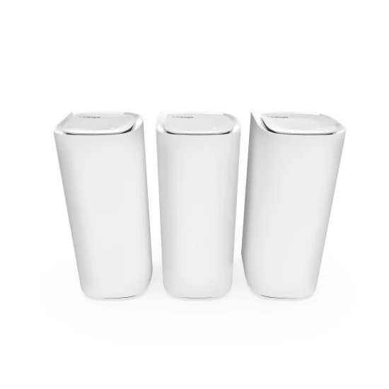 Linksys Velop Pro 7 Tri-bande (2,4 GHz / 5 GHz / 6 GHz) Wi-Fi 7 (802.11be) Blanc 4 Interne Linksys Velop Pro 7 Tri-bande (2,4 GHz / 5 GHz / 6 GHz) Wi-Fi 7 (802.11be) Blanc 4 Interne