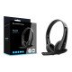 Conceptronic POLONA06B3T casque Avec fil Arceau Appels/Musique Noir