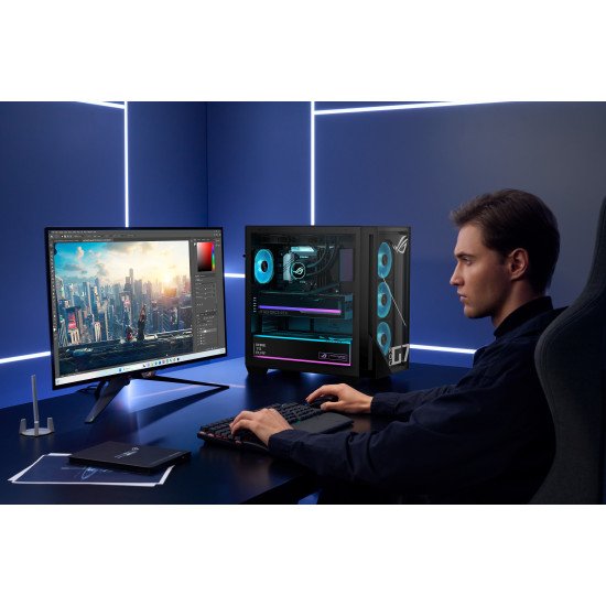 ASUS ROG G700 G700TF-07265F085W Intel Core Ultra 7 265F 32 Go DDR5-SDRAM 2 To SSD NVIDIA GeForce RTX 5070 Windows 11 Home Tower PC Noir