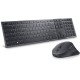 DELL KM900 clavier Souris incluse RF sans fil + Bluetooth QWERTZ Allemand Graphite