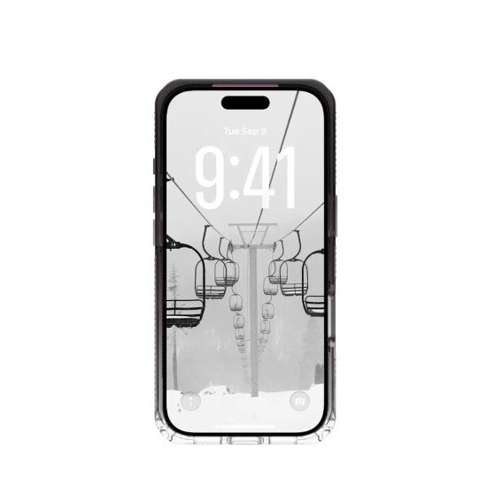 Urban Armor Gear Plyo coque de protection pour téléphones portables 16 cm (6.3") Housse Noir, Transparent